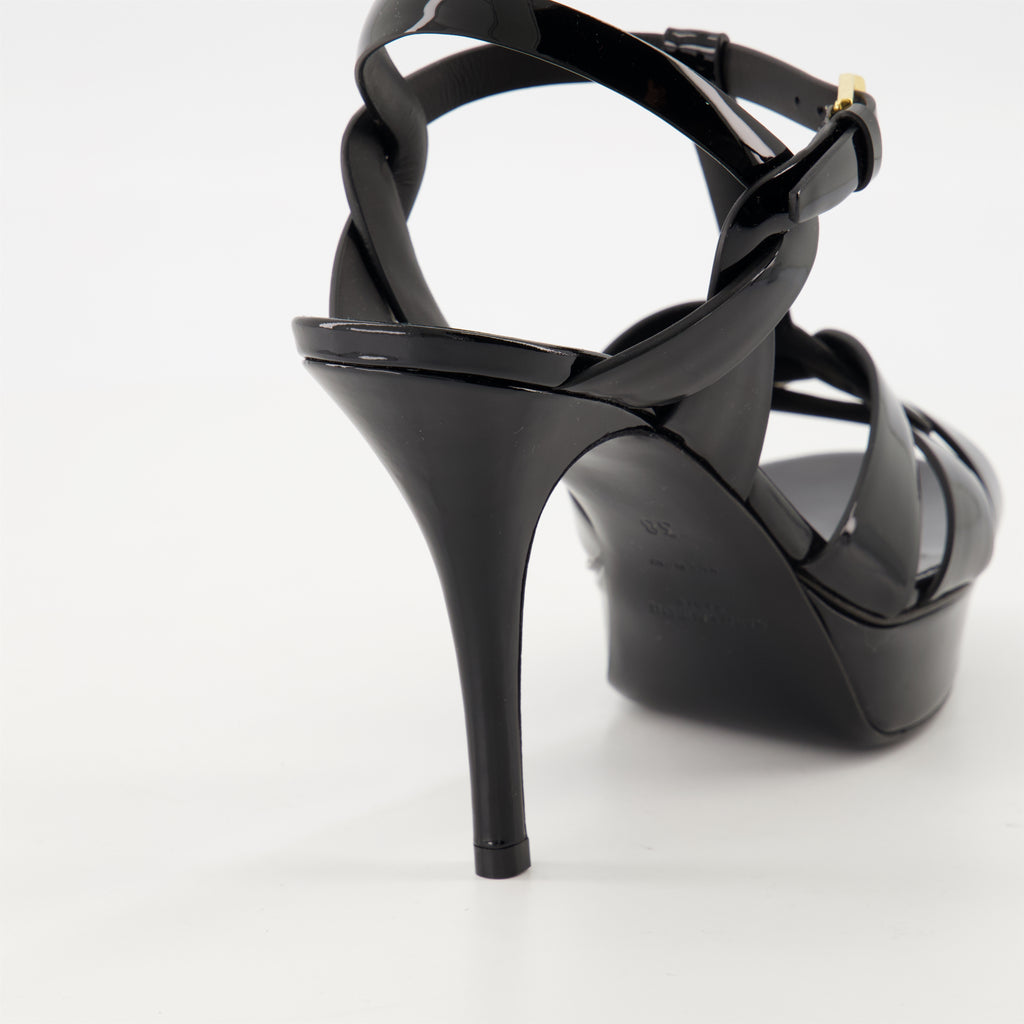 Open shoes Tribute Pumps Saint Laurent Black Femme