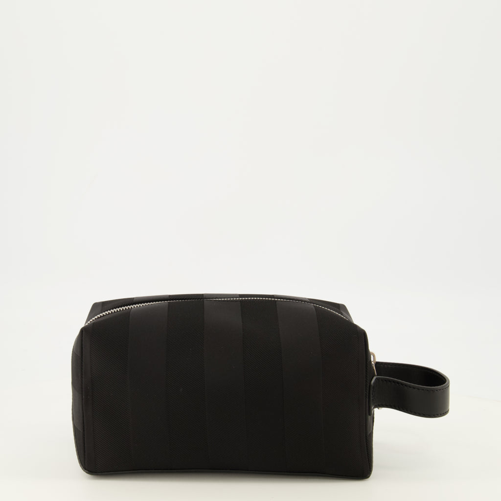 Pochettes Fendi Lui Black Toiletry Bag Fendi Noir Homme
