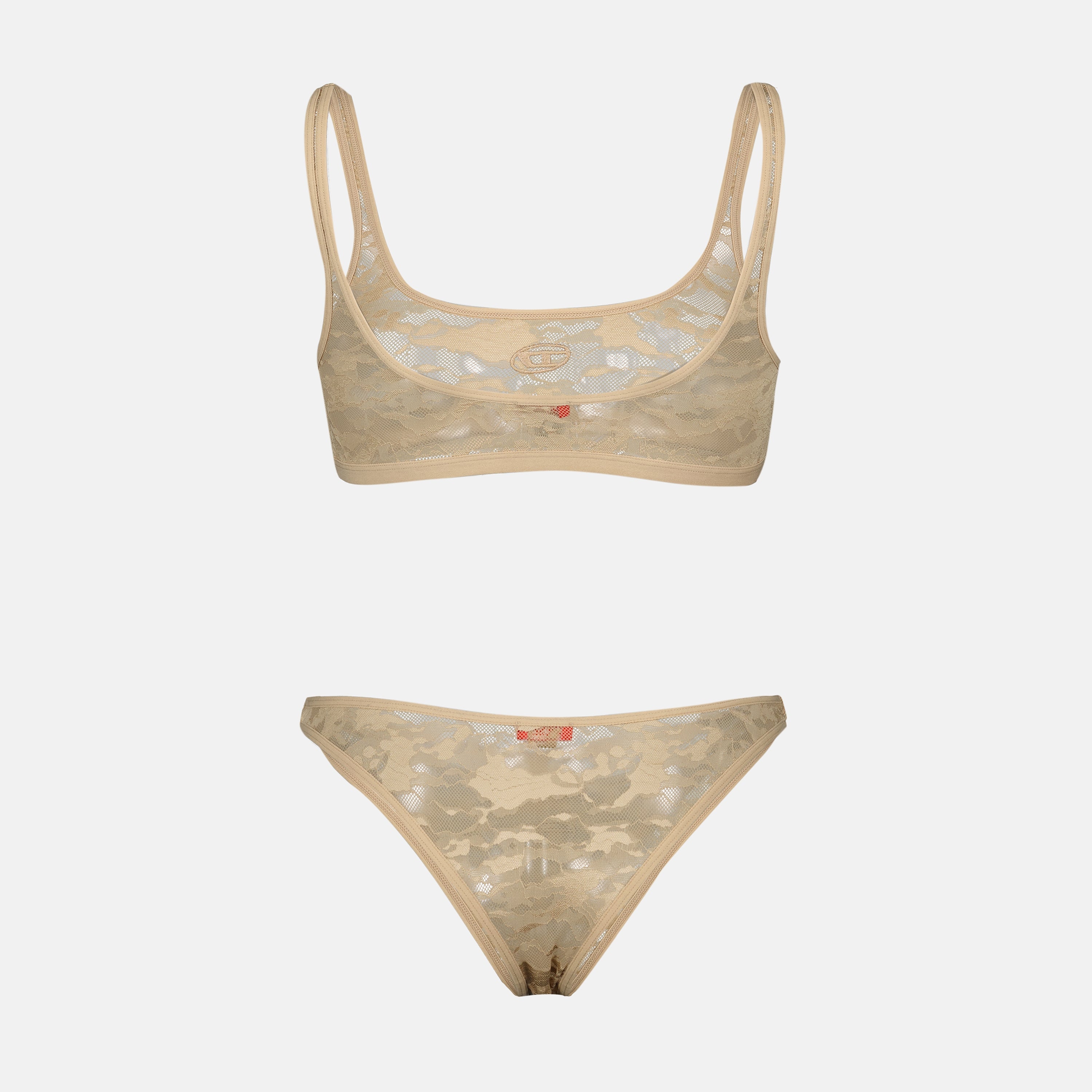 Sous-vêtements et homewear Brassière Kelsi en dentelle Diesel Beige Femme