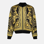 ジャケット リバーシブルバロッコボンバー Versace 黄色 Homme