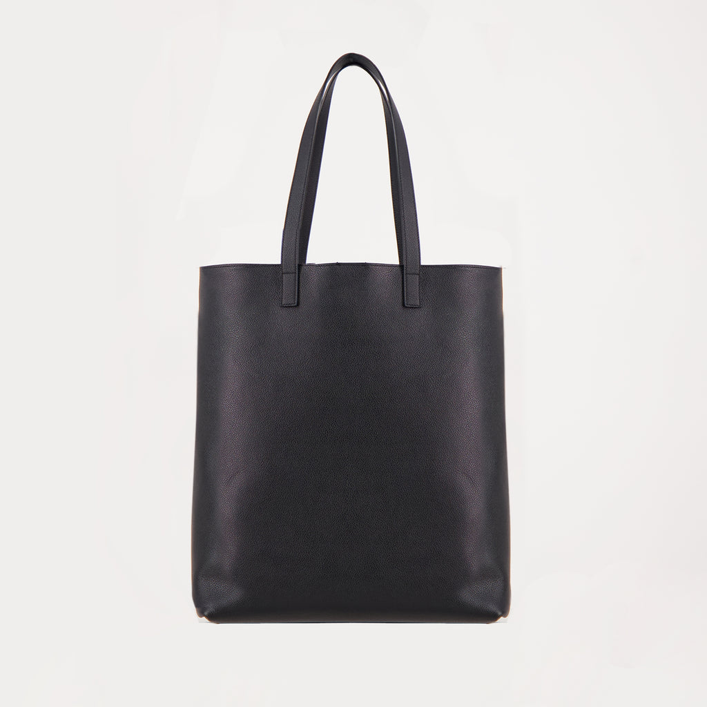 Borse tote Sac cabas bold en cuir Saint Laurent Nero Homme