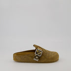 Chaussures ouvertes Sabots Urchin Burberry Marron Femme