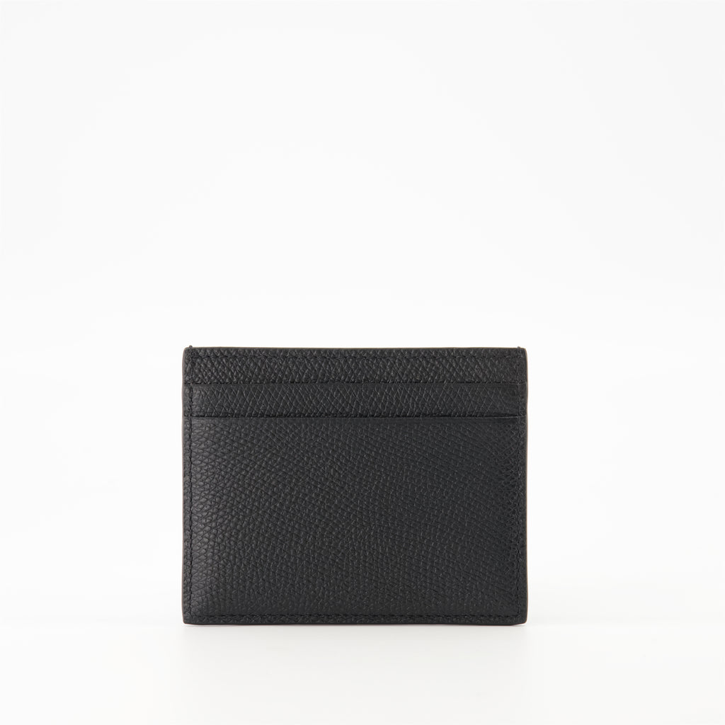 Small leather goods VLogo Card Holder Valentino Garavani Black Homme