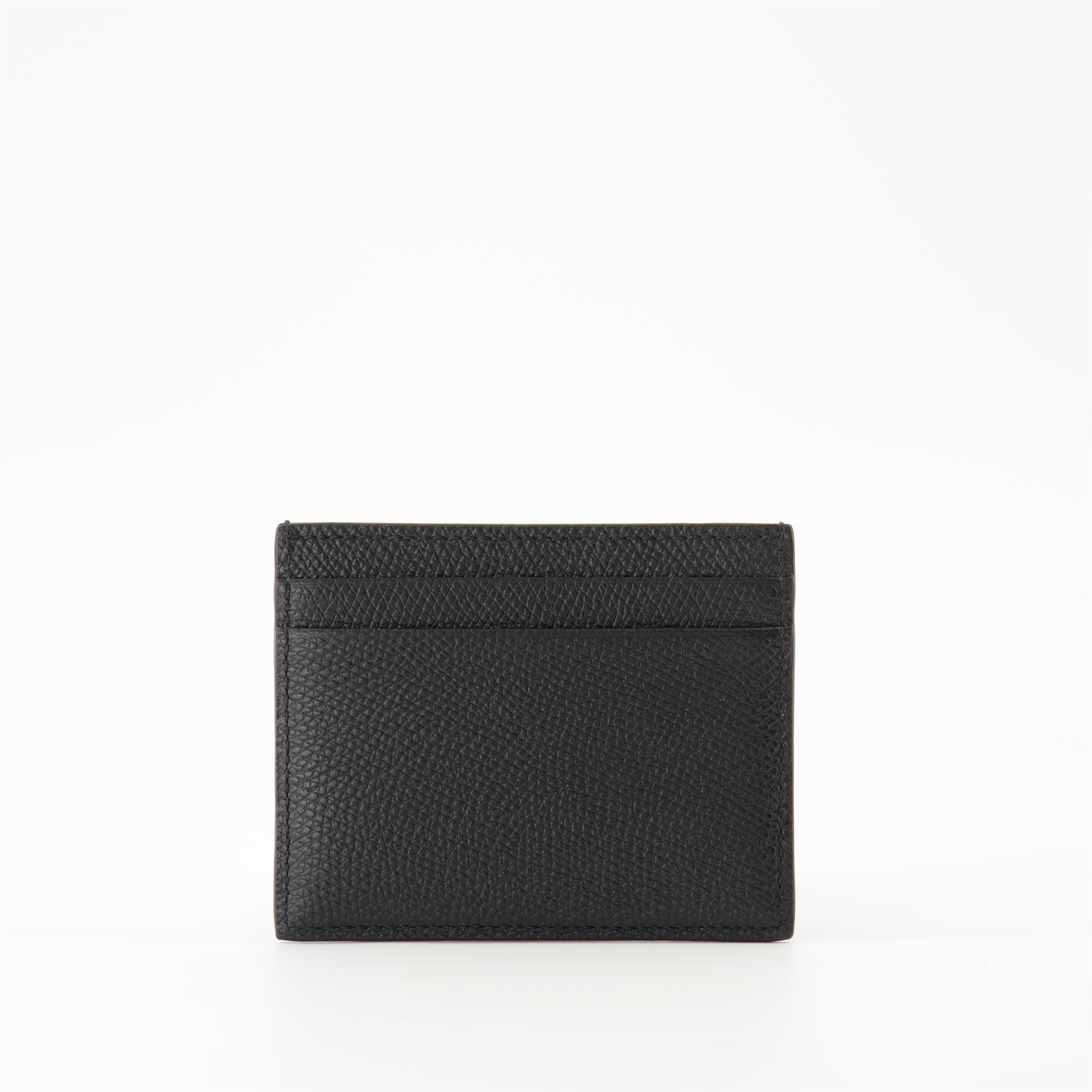 Small leather goods VLogo Card Holder Valentino Garavani Black Homme