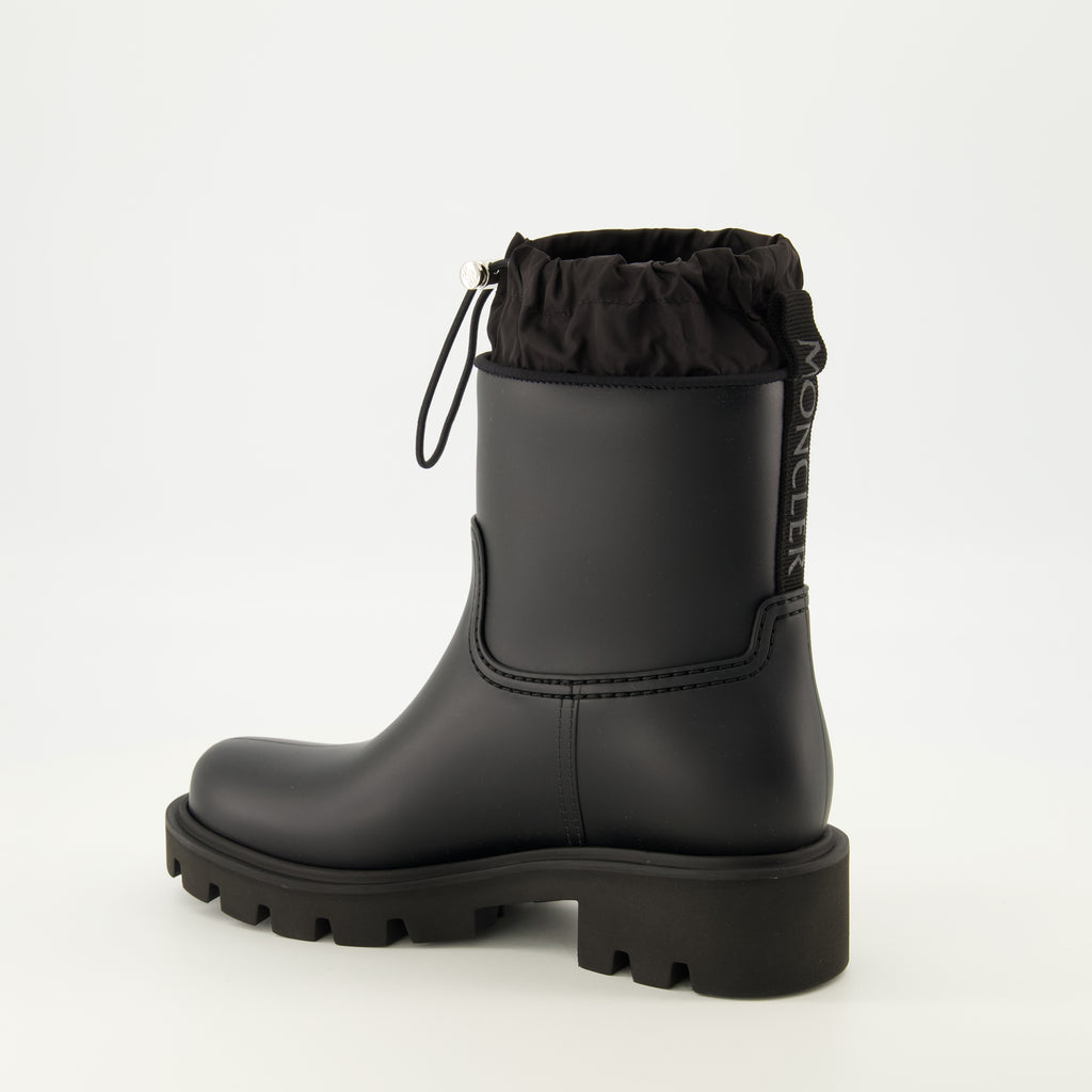 Bottines Kickstream Black Ankle Boots Moncler Noir Femme
