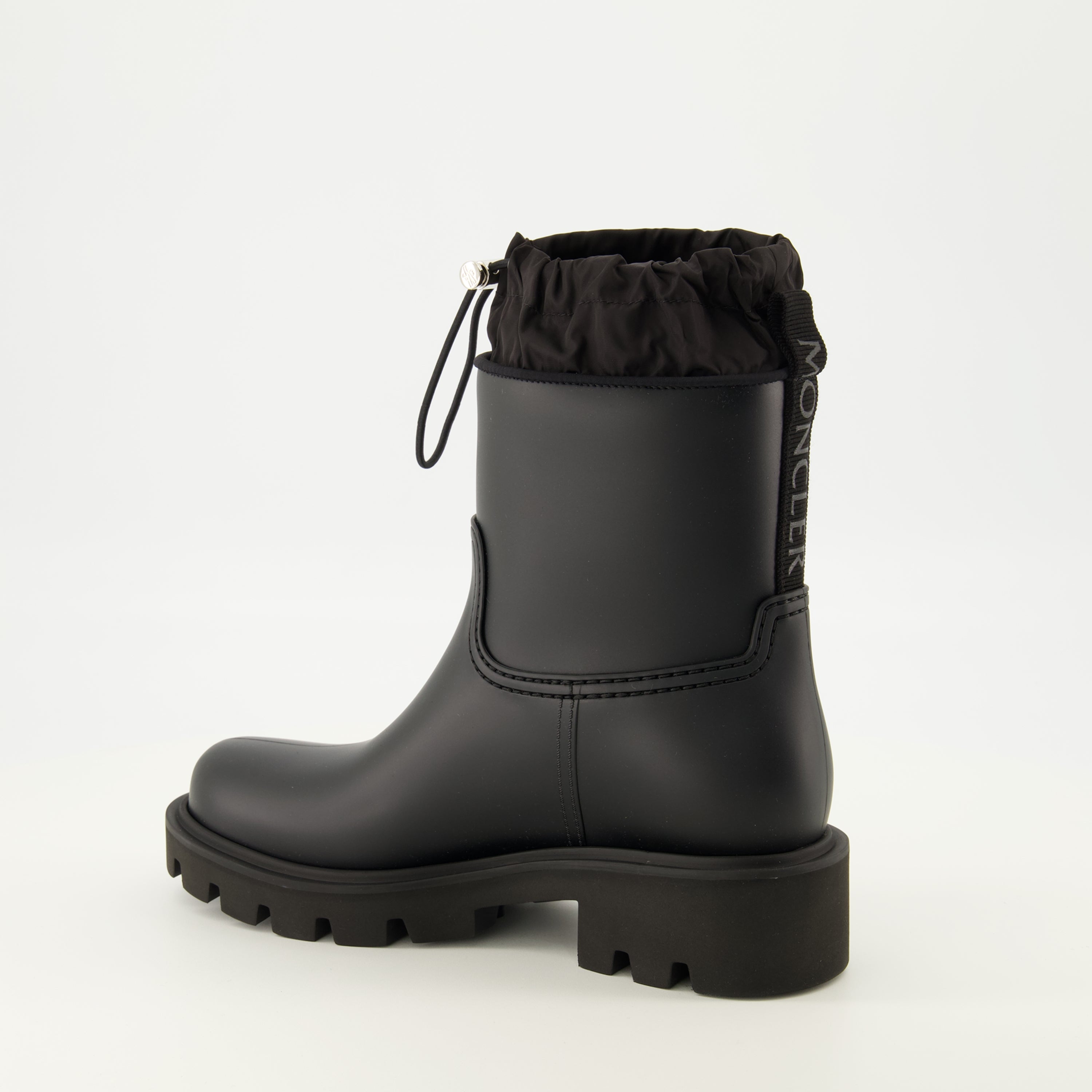 Bottines Kickstream Black Ankle Boots Moncler Noir Femme