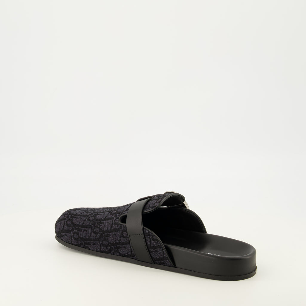 Chaussures ouvertes 디올 아쿠아 블랙 뮬 Dior Noir Homme