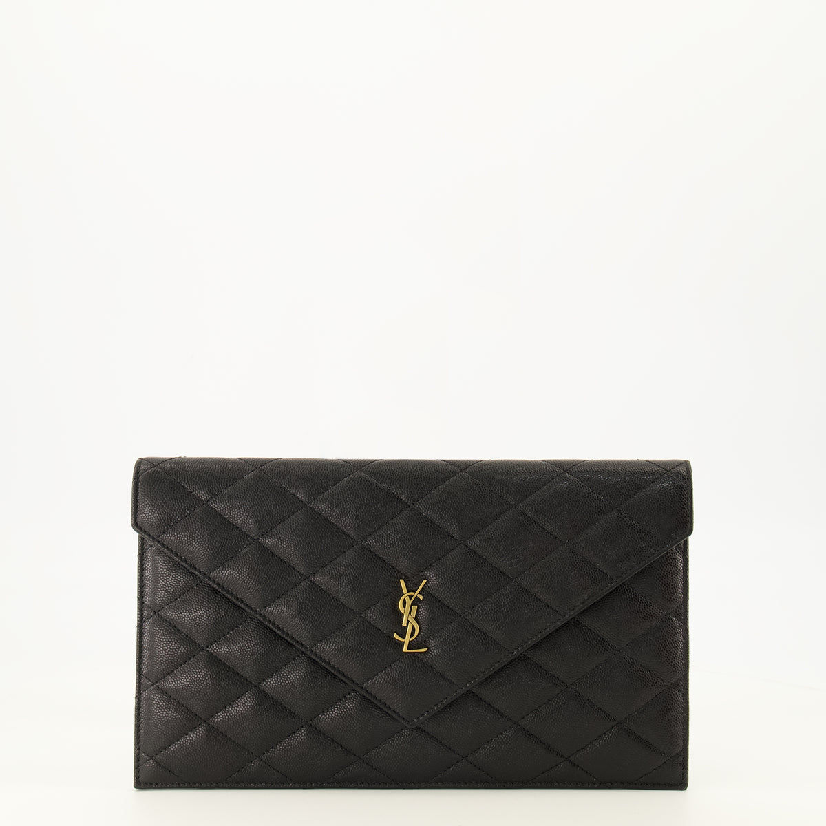 Pochettes Schwarze Paris Pouch Saint Laurent Noir Femme
