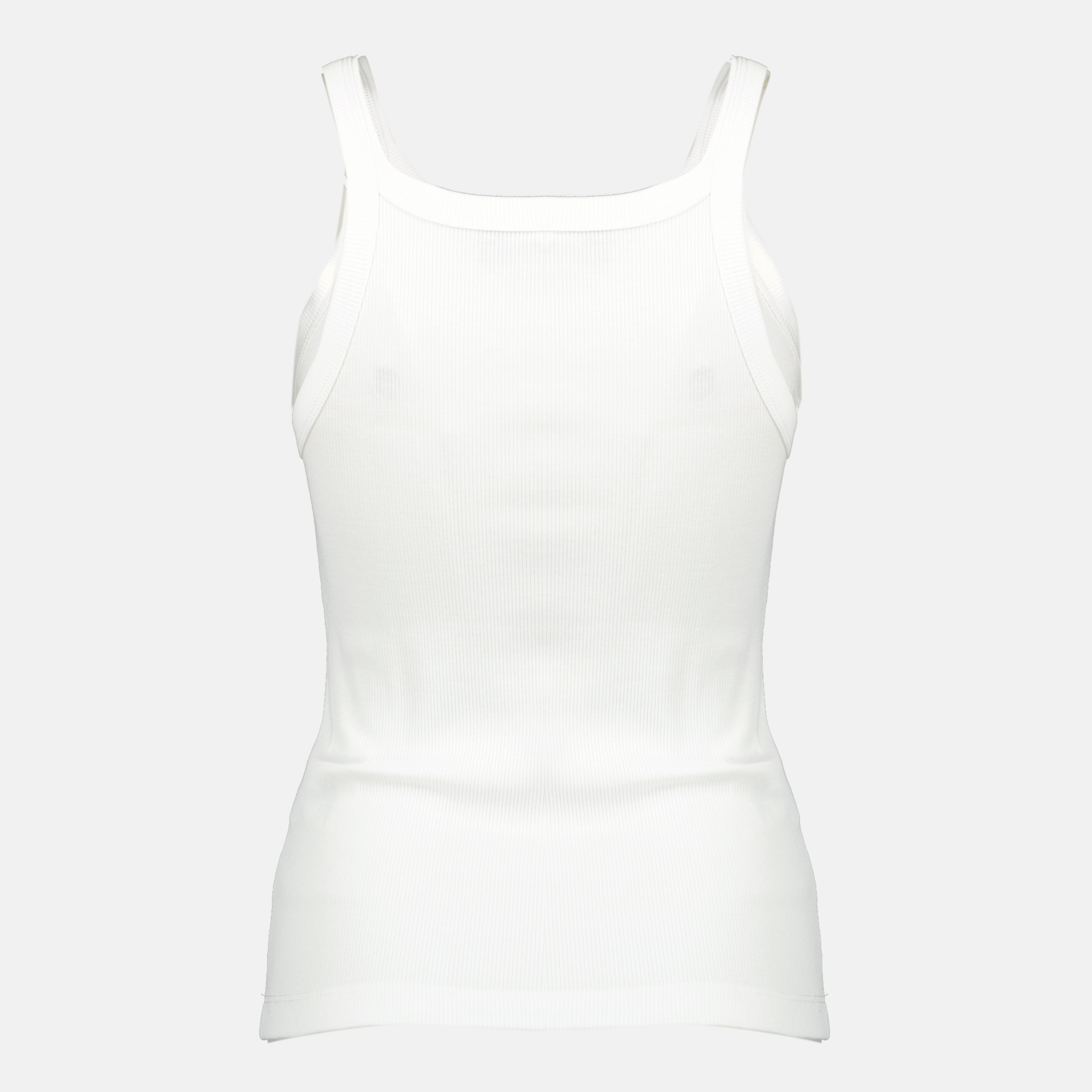 Tops Top in cotone bianco Fendi Roma Fendi Blanc Femme