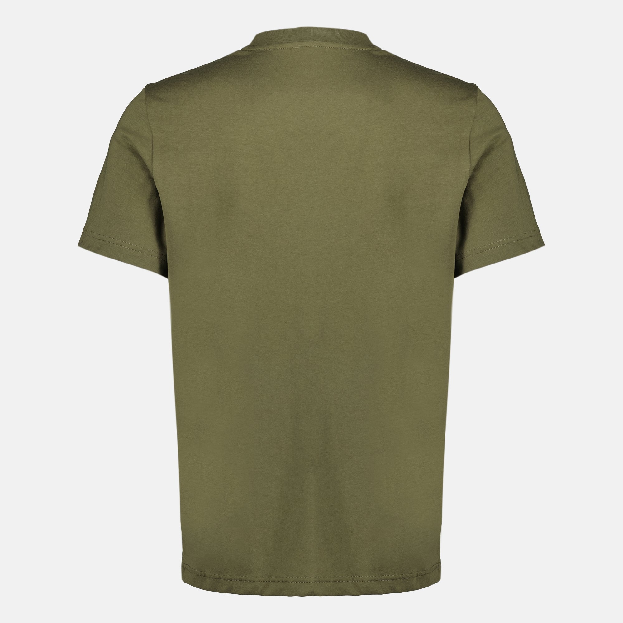T-shirts Khaki Bedrucktes Logo T-Shirt Moncler Kaki Homme