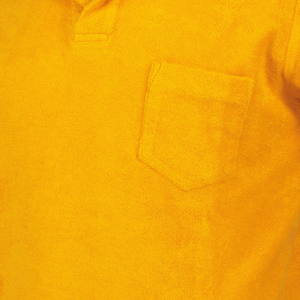 Polo shirts Terry Polo Orlebar Brown Orange Homme