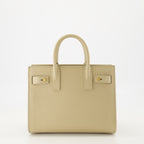 Handbags and shoulder bags Nano Day Bag Saint Laurent Beige Femme