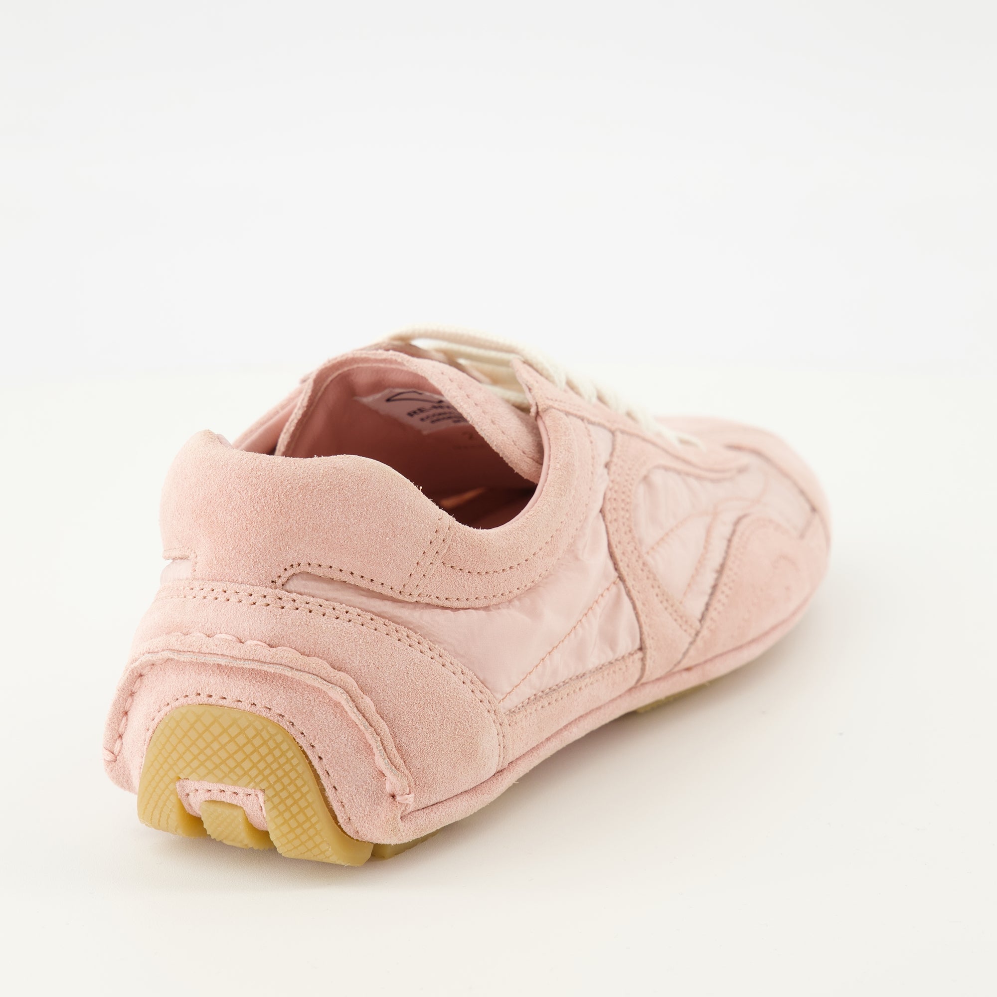 Baskets Montecarlo Pink Sneakers Prada Rose Femme