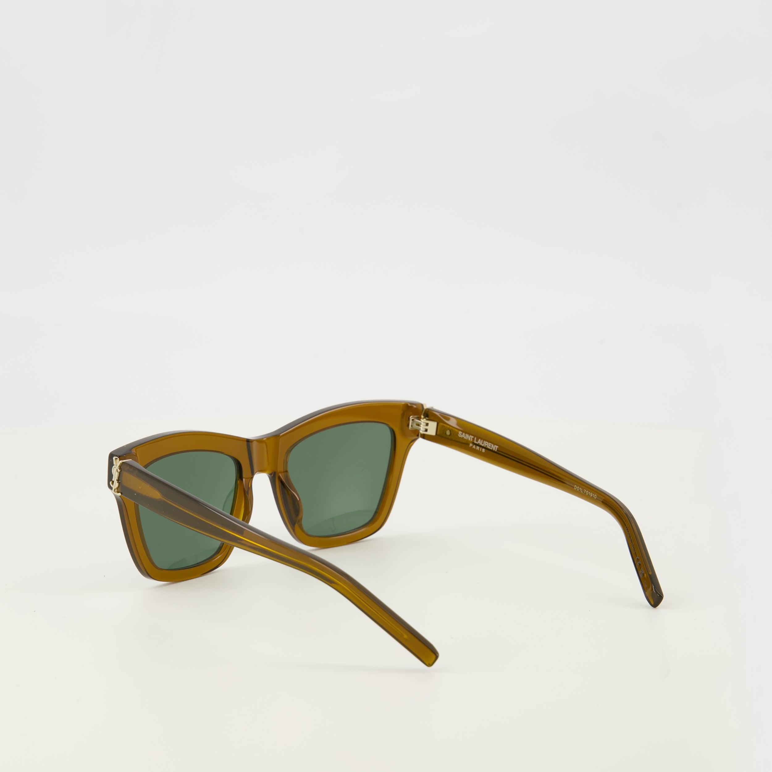 Image de l'article Lunettes de soleil M156 marron de la marque Saint Laurent pour Femme - Saison Printemps-Été 2026 - Vue détaillée_2