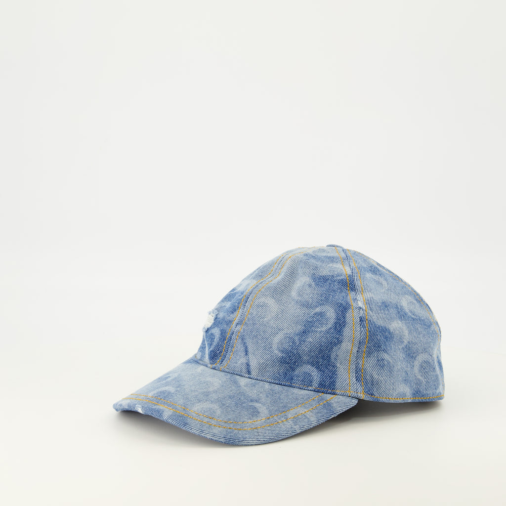 Chapeaux, casquettes et bonnets ムーンデニムキャップ Marine Serre Bleu Femme