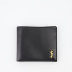 Small leather goods YSL wallet Saint Laurent Black Man