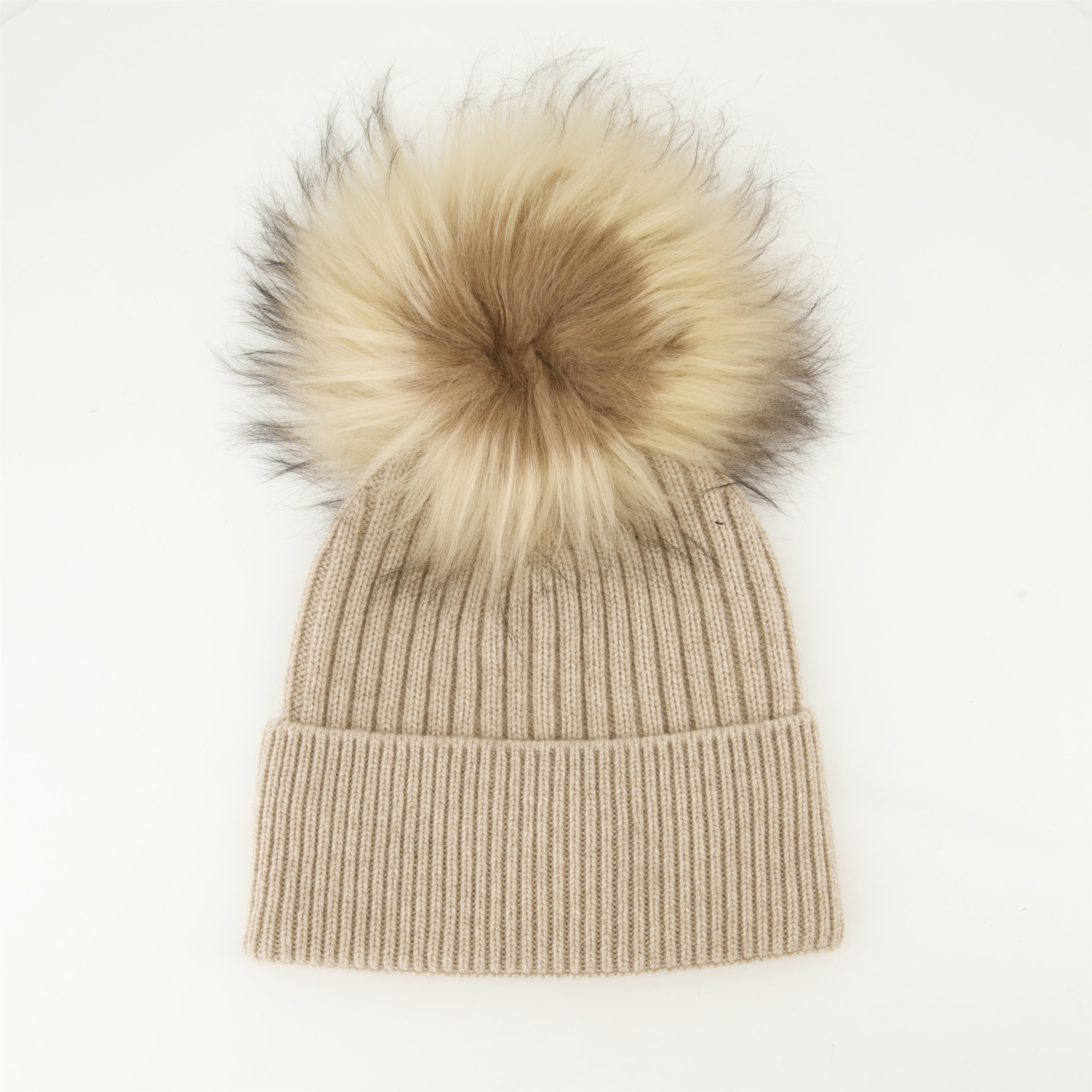 Chapeaux, casquettes et bonnets Bonnet Grenoble en cachemire Moncler Grenoble Beige Femme