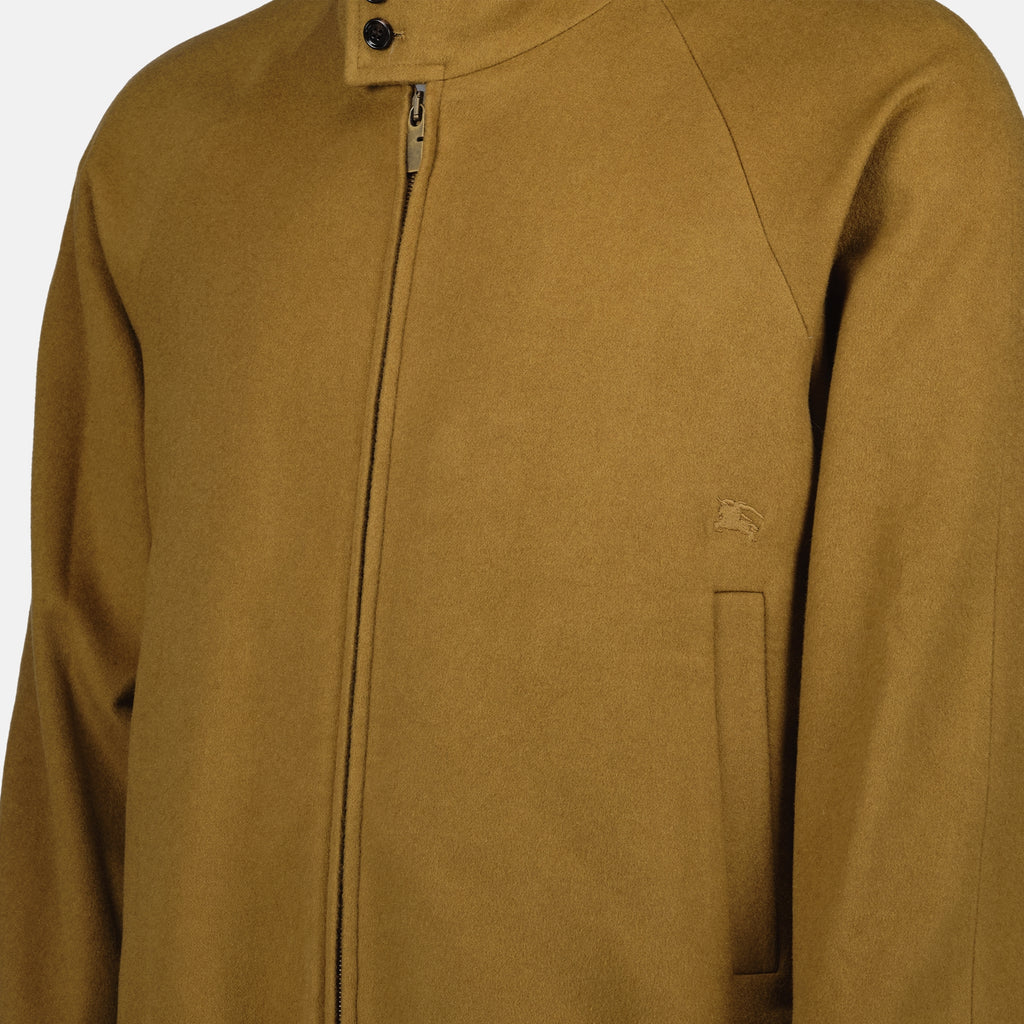 Giacche Bomber in Cashmere Burberry Marrone Homme