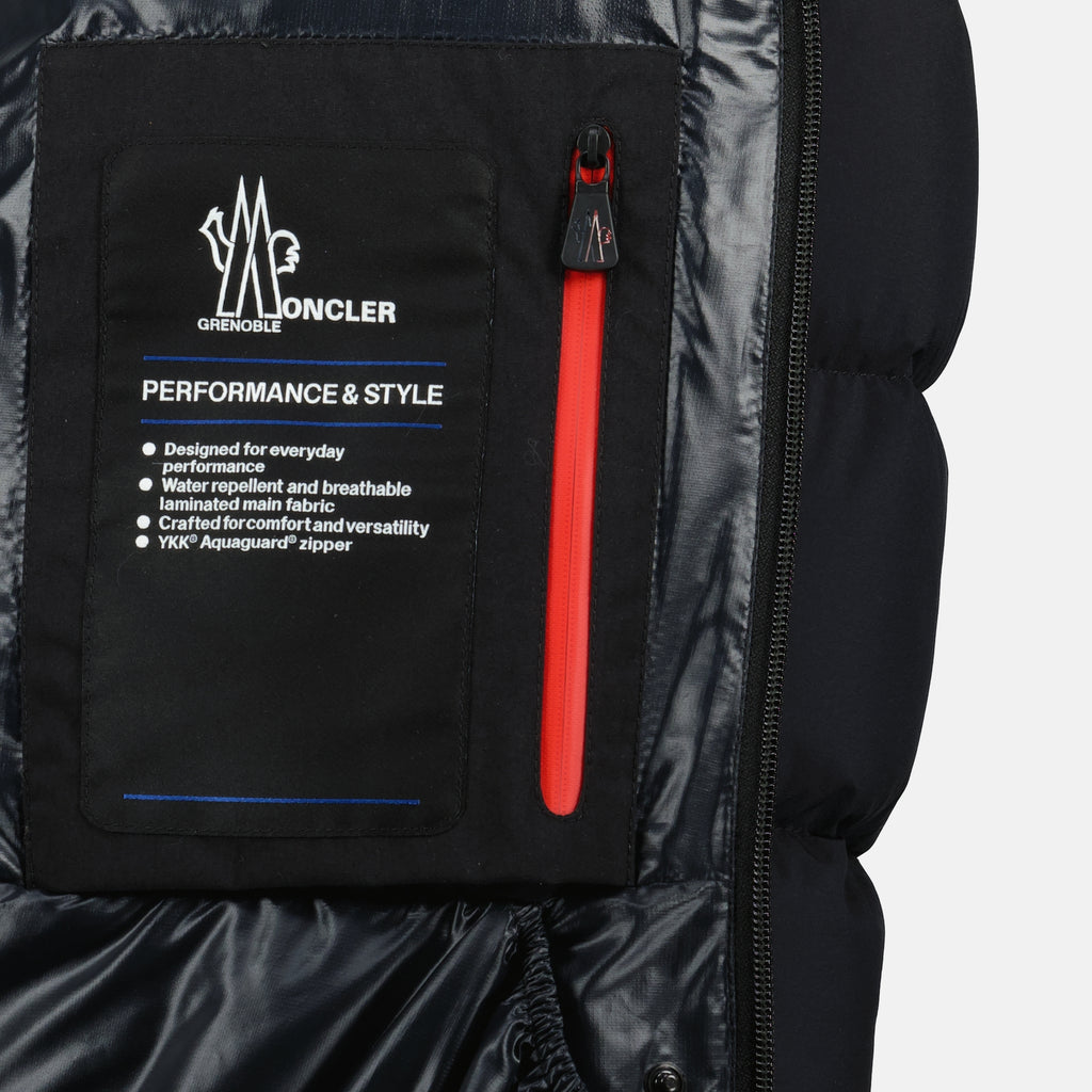 Image de l'article Doudoune Isorno noir de la marque Moncler Grenoble pour Homme - Saison Automne-Hiver 2025 - Vue détaillée_2