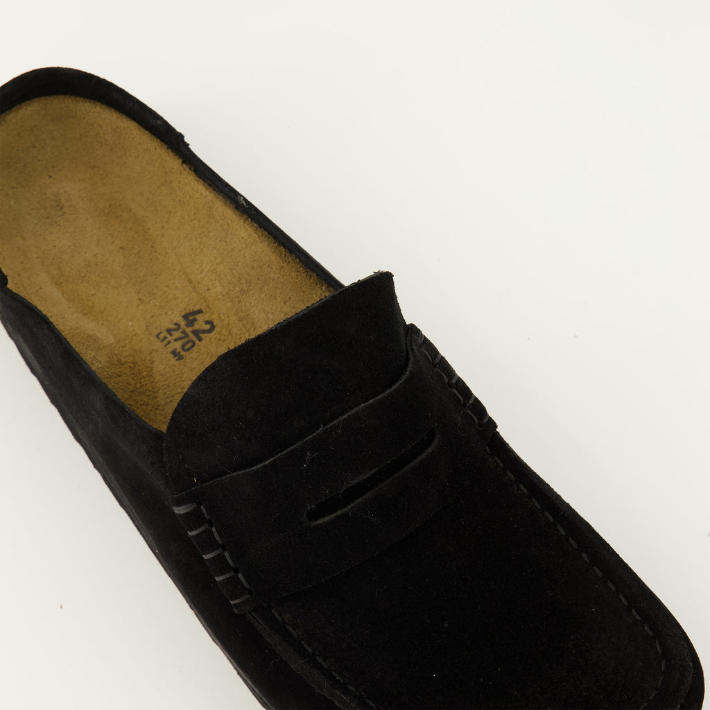Chaussures ouvertes 나폴리 랩 블랙 뮬 Birkenstock Noir Unisexe