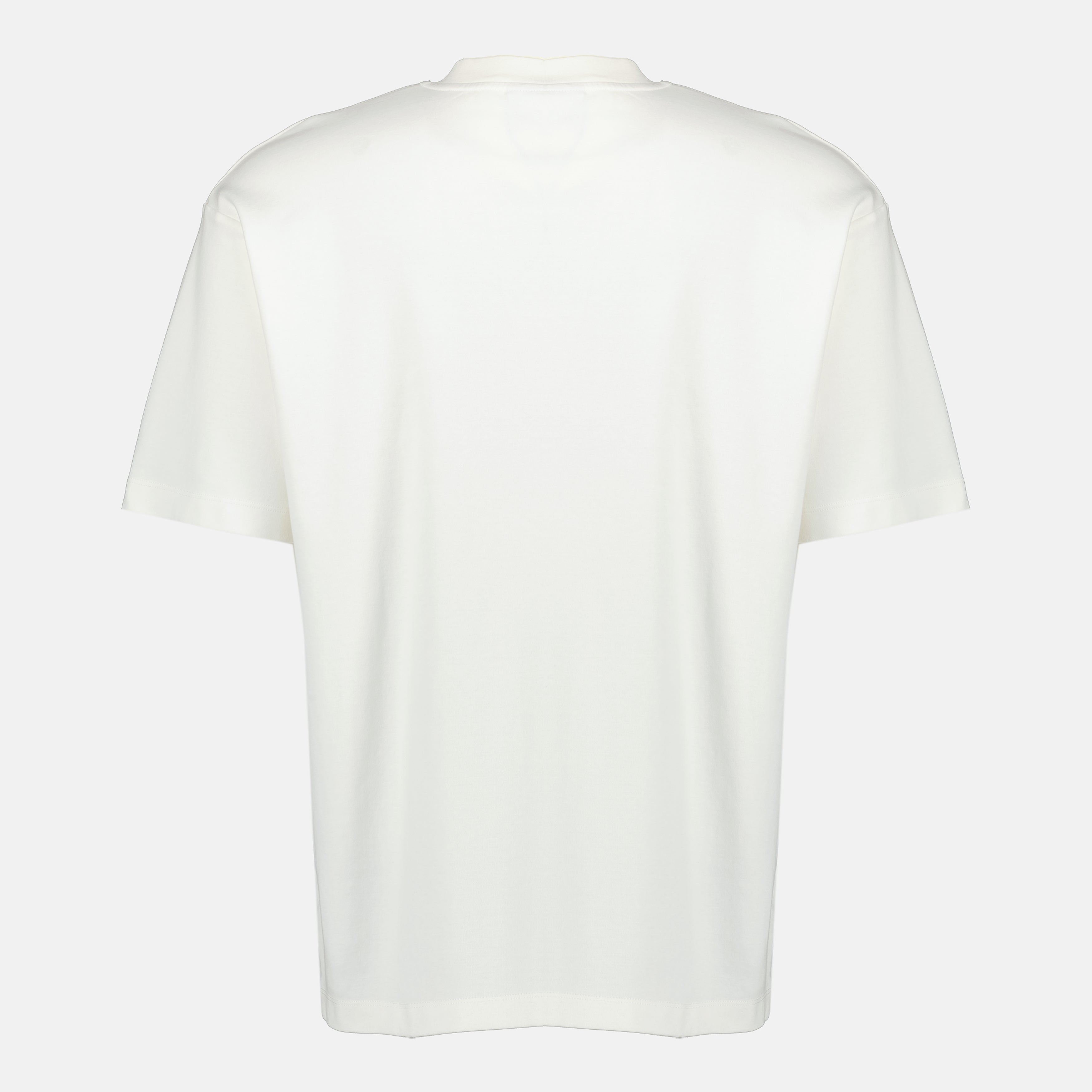 Bild des Drole De Monsieur Cocktail weißen T-Shirts für Männer - Frühjahr-Sommer 2026 - Rückansicht