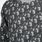 Maille Pull Dior Oblique Dior Gris Homme