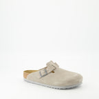 Chaussures ouvertes Mules Boston Birkenstock Beige Homme
