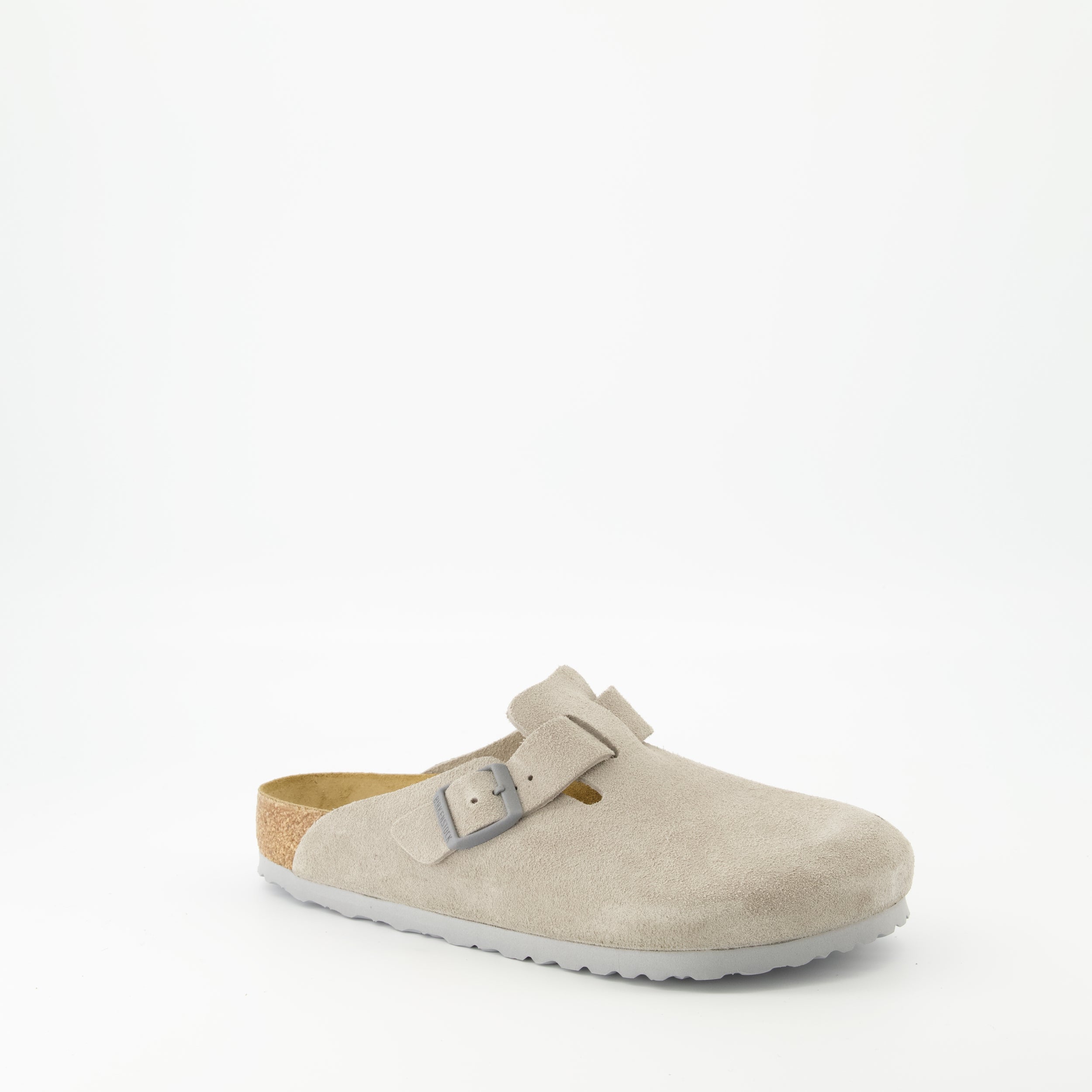 Chaussures ouvertes Mules Boston Birkenstock Beige Homme