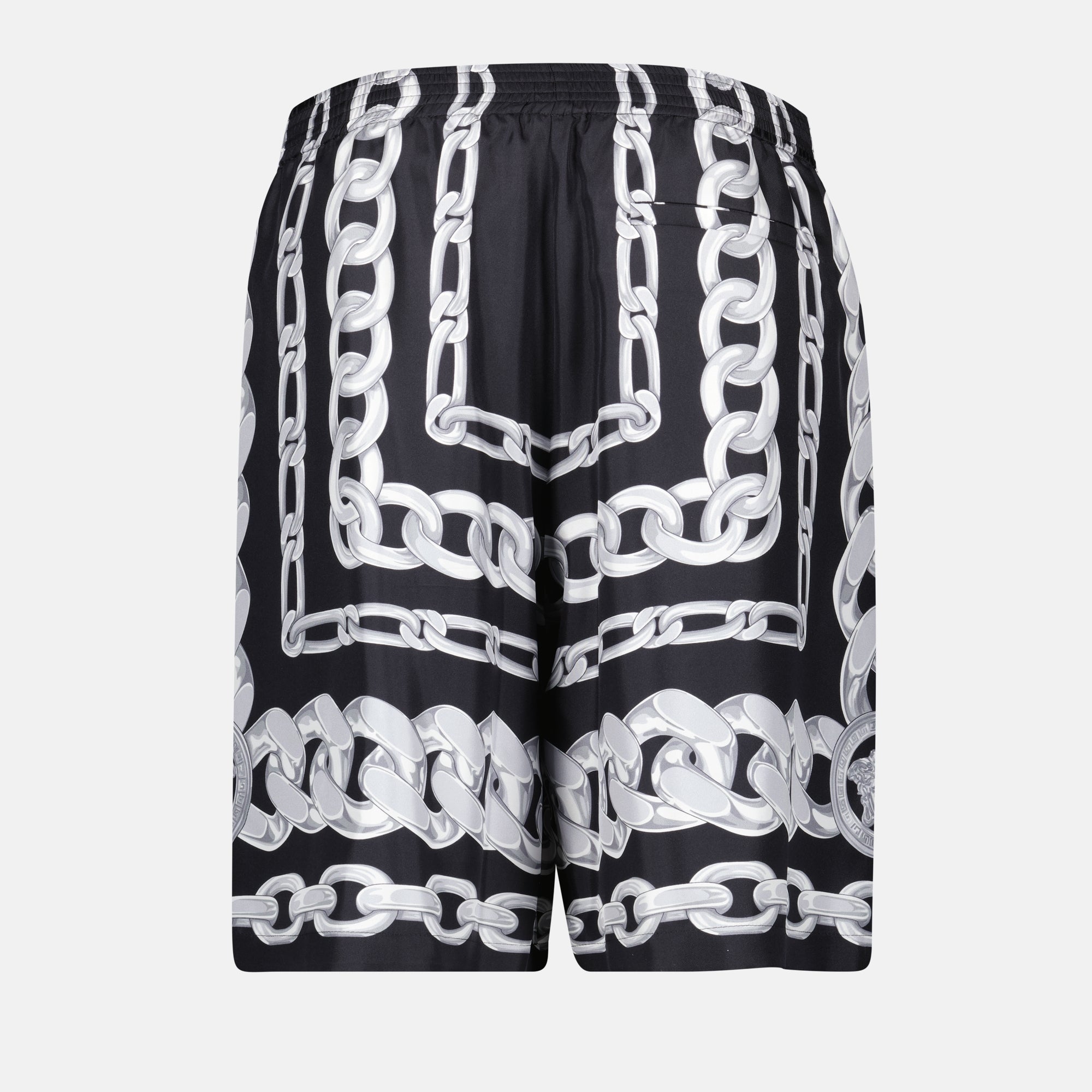 Shorts Short Medusa Chains Versace Black Homme