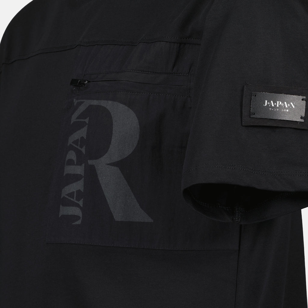 T-shirts T-shirt Midoli Japan Rag Black Homme