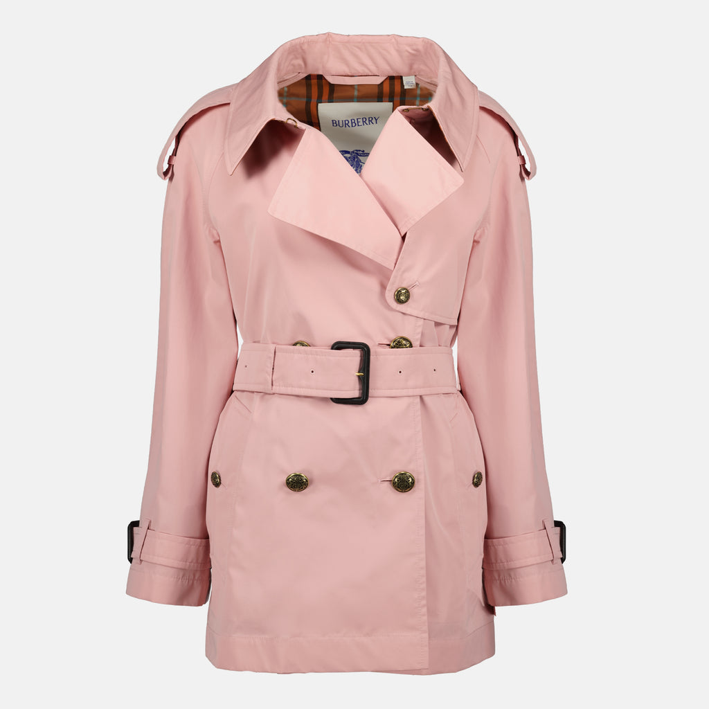 Manteaux Fitzrovia Kurztrench Rose Burberry Rose Femme