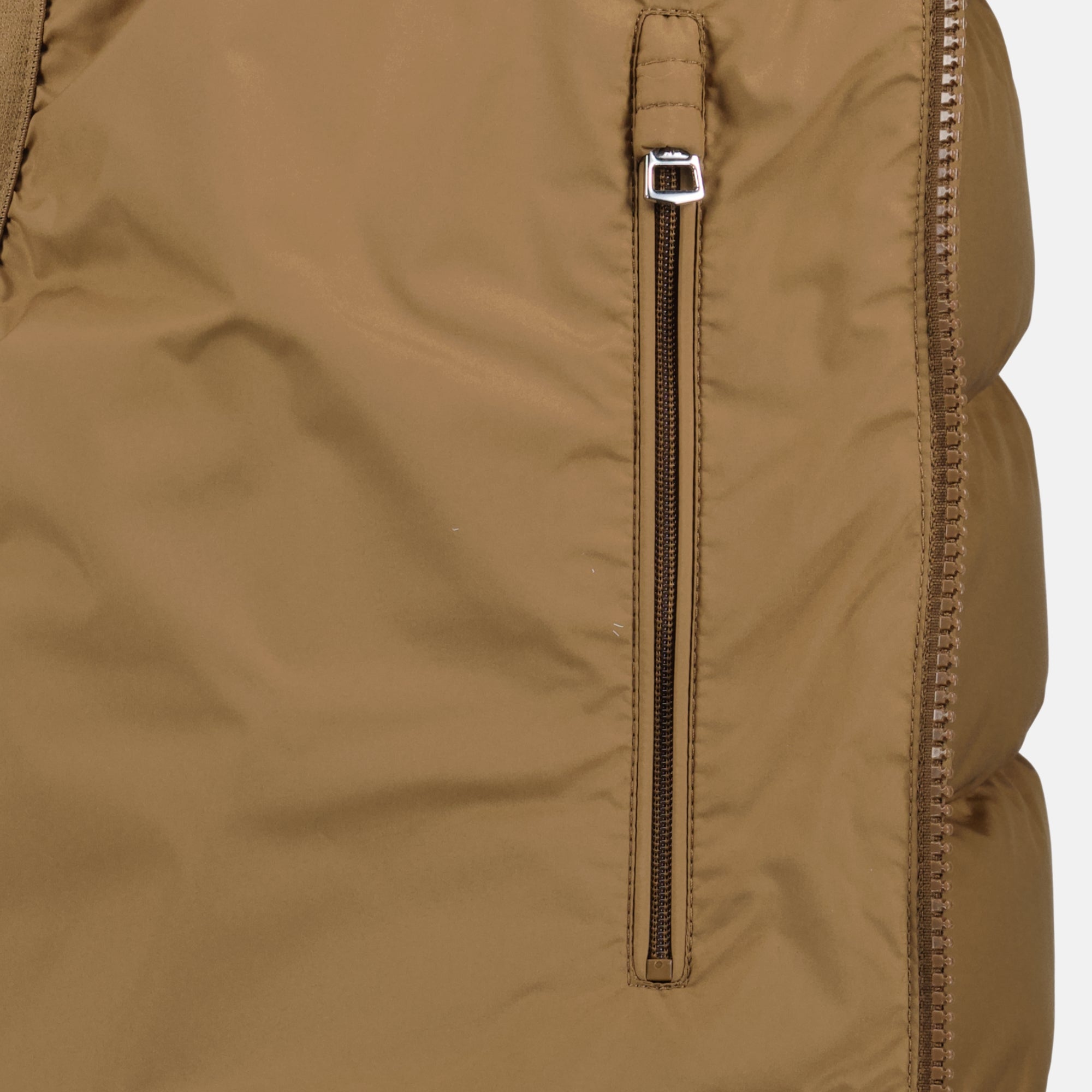 Vestes Contrin Brown Sleeveless Down Jacket Moncler Marron Homme