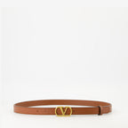Ceintures Ceitnure VLogo Valentino Garavani Marron Femme