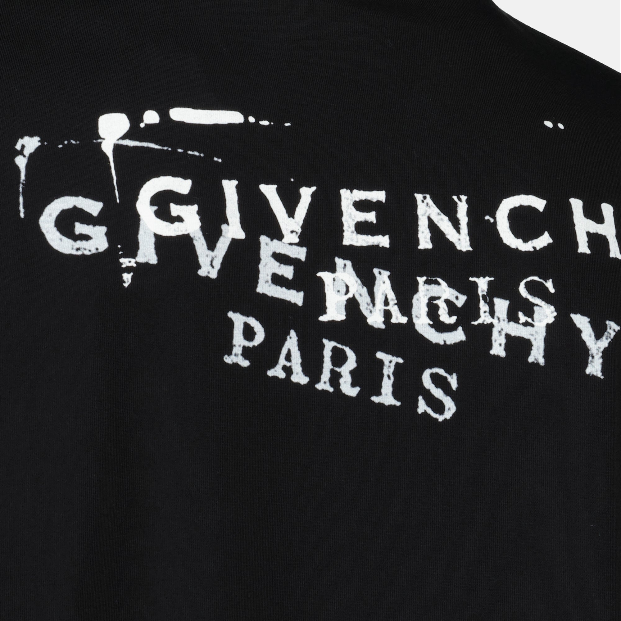 Image de l'article T-shirt Givenchy Stamp noir de la marque Givenchy pour Homme - Saison Printemps-Été 2026 - Vue détaillée_2