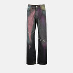 Pantalons Jean destroy Mm6 Gris Femme