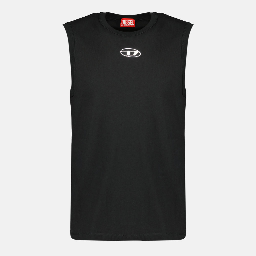 Image de l'article Débardeur T-Bisco-Iod noir de la marque Diesel pour Homme - Saison Printemps-Été 2026 - Vue de Face
