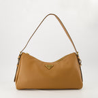 Handbags and shoulder bags Aimee Leather Bag Prada Brown Femme