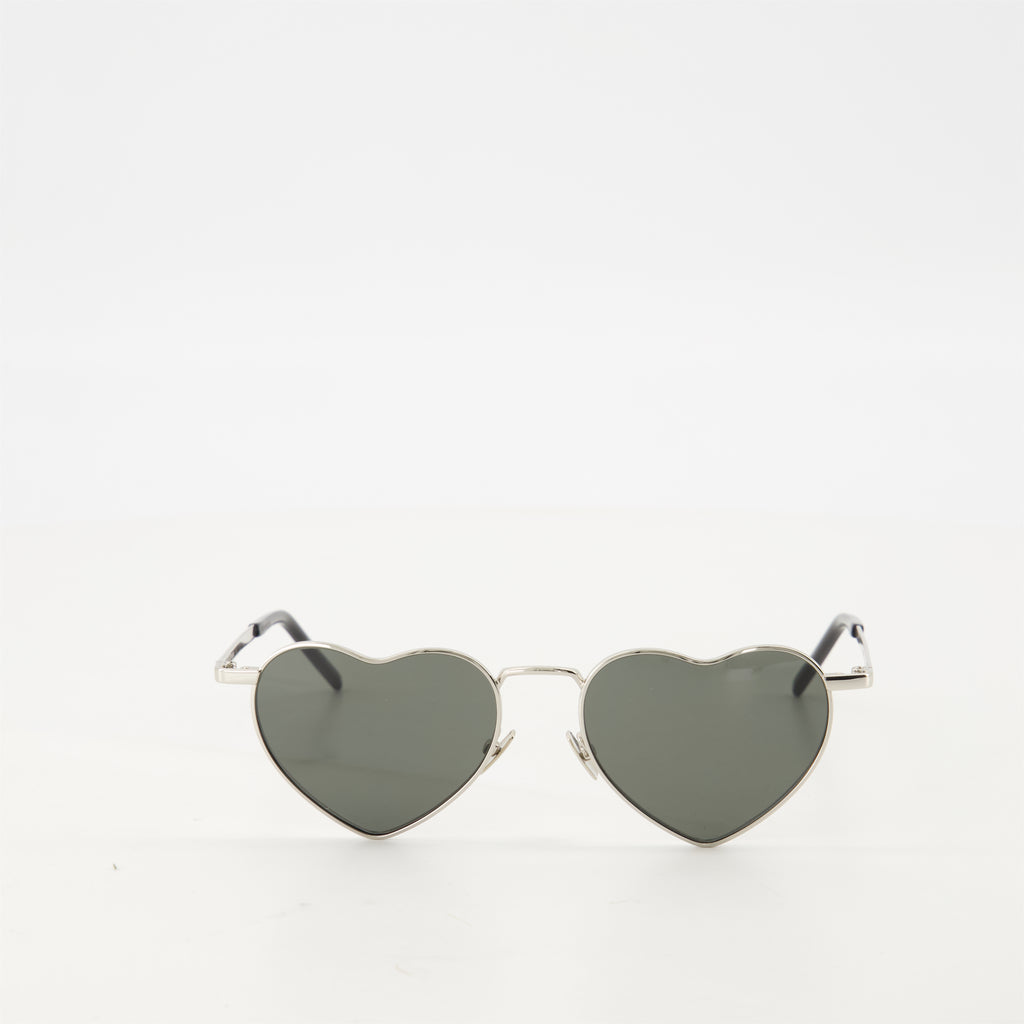 Lunettes Lunettes de soleil SL 301 LOULOU Saint Laurent Argenté Unisexe