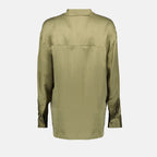 シャツ ジャリラ シルク シャツ Iro カーキ Femme