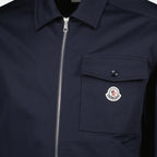 Imagen del artículo Sobrecamisa de gabardina negra de la marca Moncler para Hombre - Temporada Primavera-Verano 2026 - Vista Detallada_2