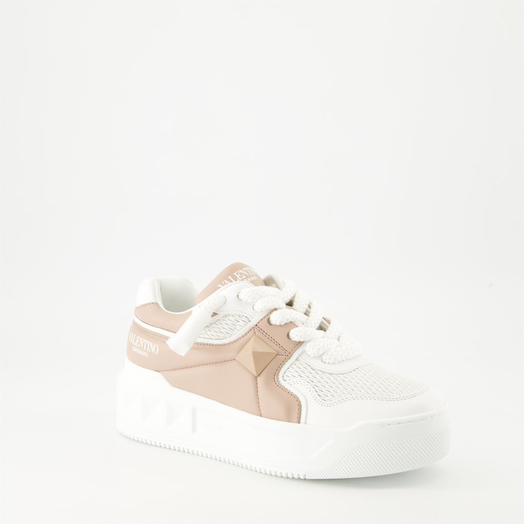 Sneaker Zapatillas One Stud XL Valentino Garavani Rosa Femme