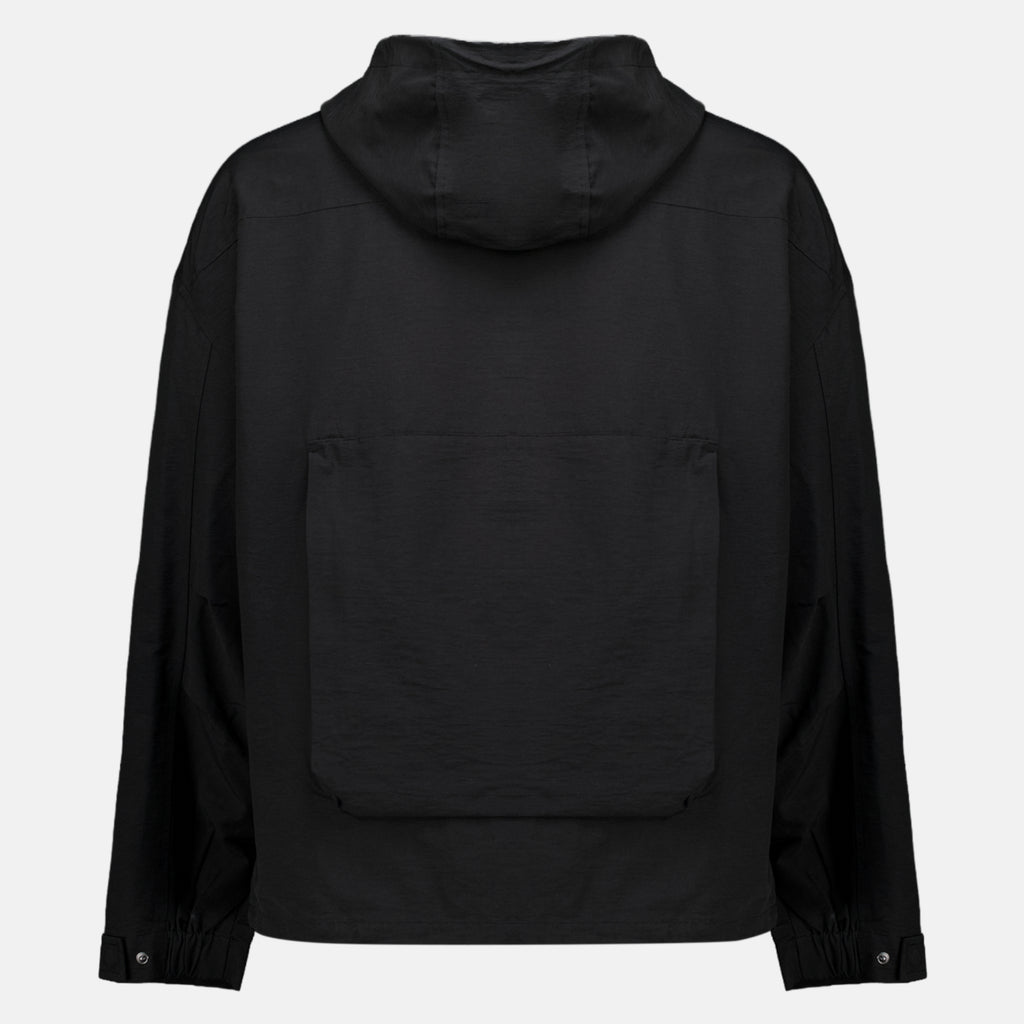 Vestes Giacca a vento nera Maison Kitsune Noir Homme
