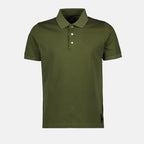 Polos Polo de Algodón Fendi Verde Homme