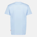 Image de l'article T-shirt T-Norm bleu en coton de la marque Diesel pour Homme - Saison Printemps-Été 2026 - Vue de Dos
