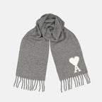 Scarves and gloves Scarf <tc>Ami de coeur</tc> Ami PARIS Gray Unisex