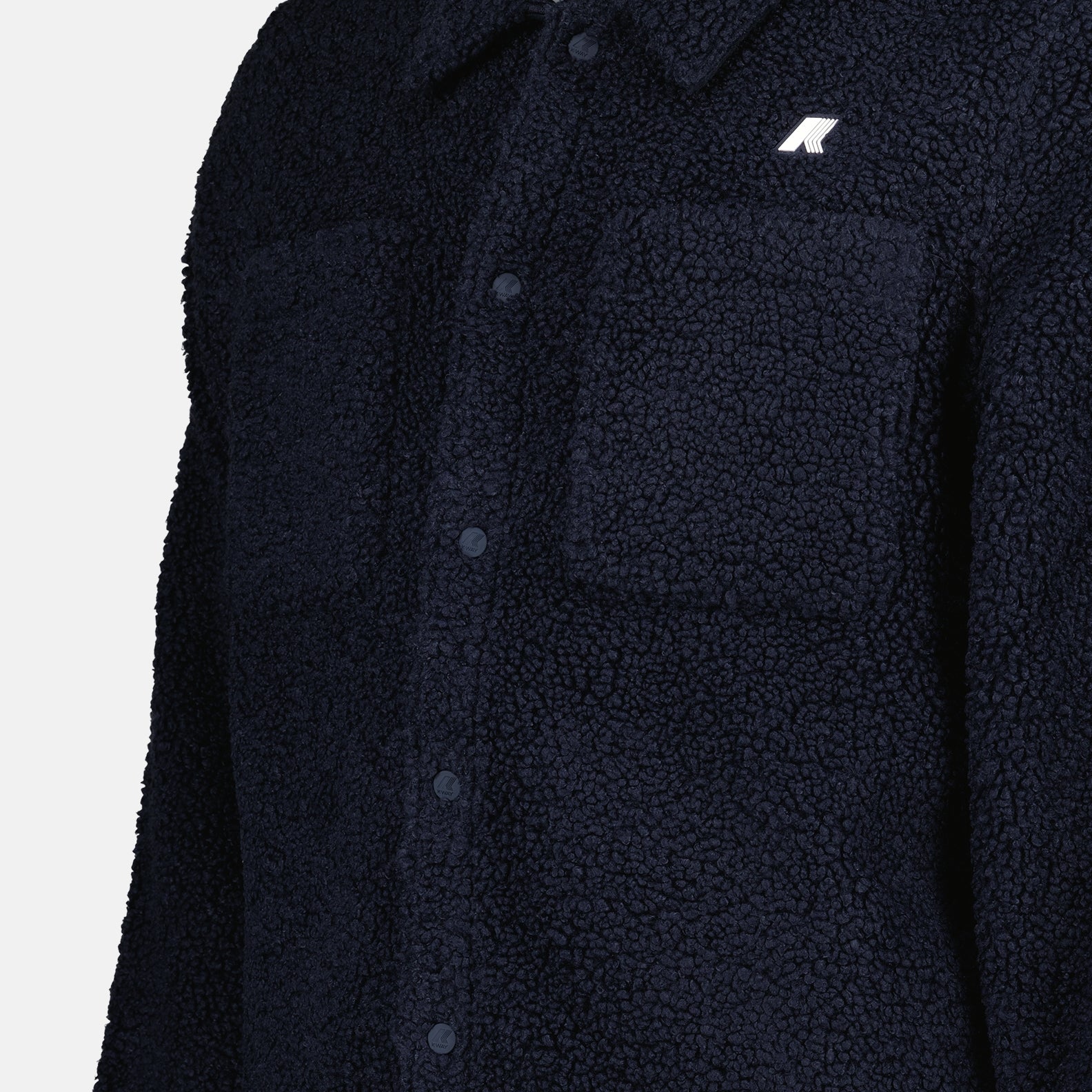 재킷 Veste P. Cameron en sherpa K-Way 파란색 Homme