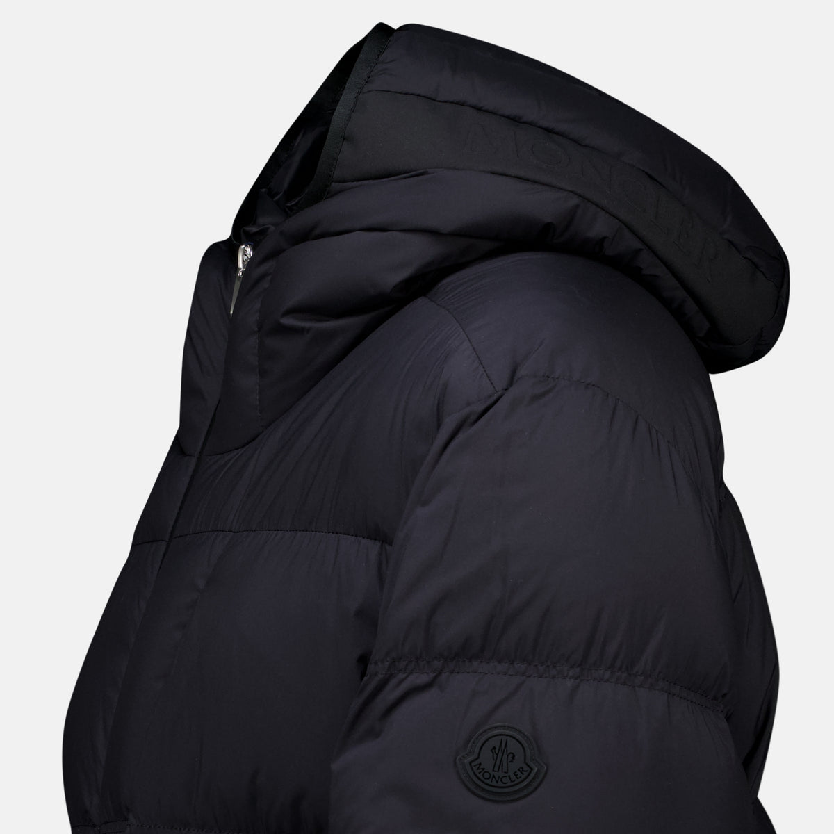Manteaux ブラック ポワチヴァン ダウンジャケット Moncler Noir Homme