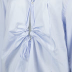Imagem da Camisa com Nó da marca Prada para Mulheres - Temporada Outono-Inverno 2025 - Vista Detalhada_1