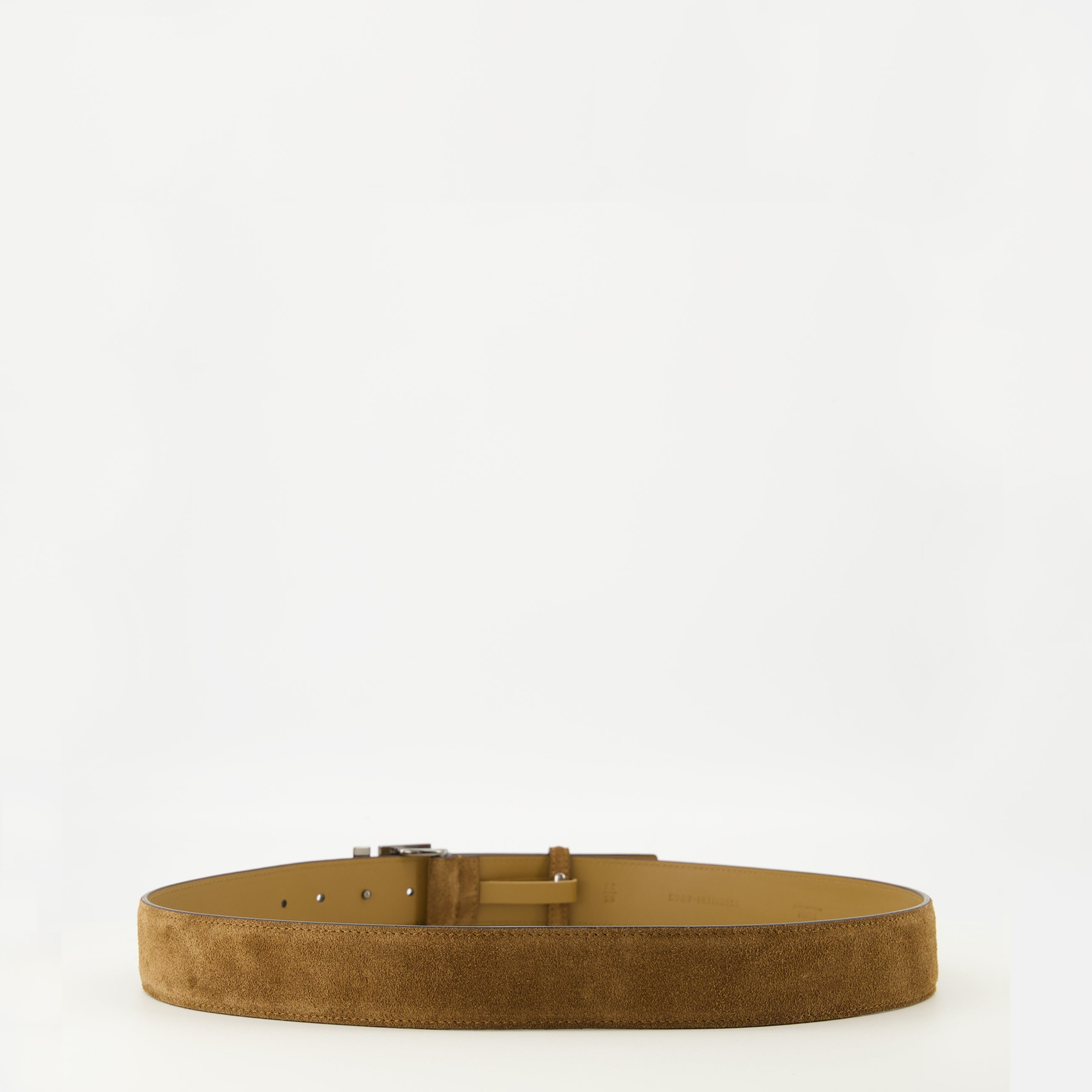 Immagine della cintura marrone FF Squared di Fendi per uomo - Stagione Autunno-Inverno 2025 - Vista Posteriore