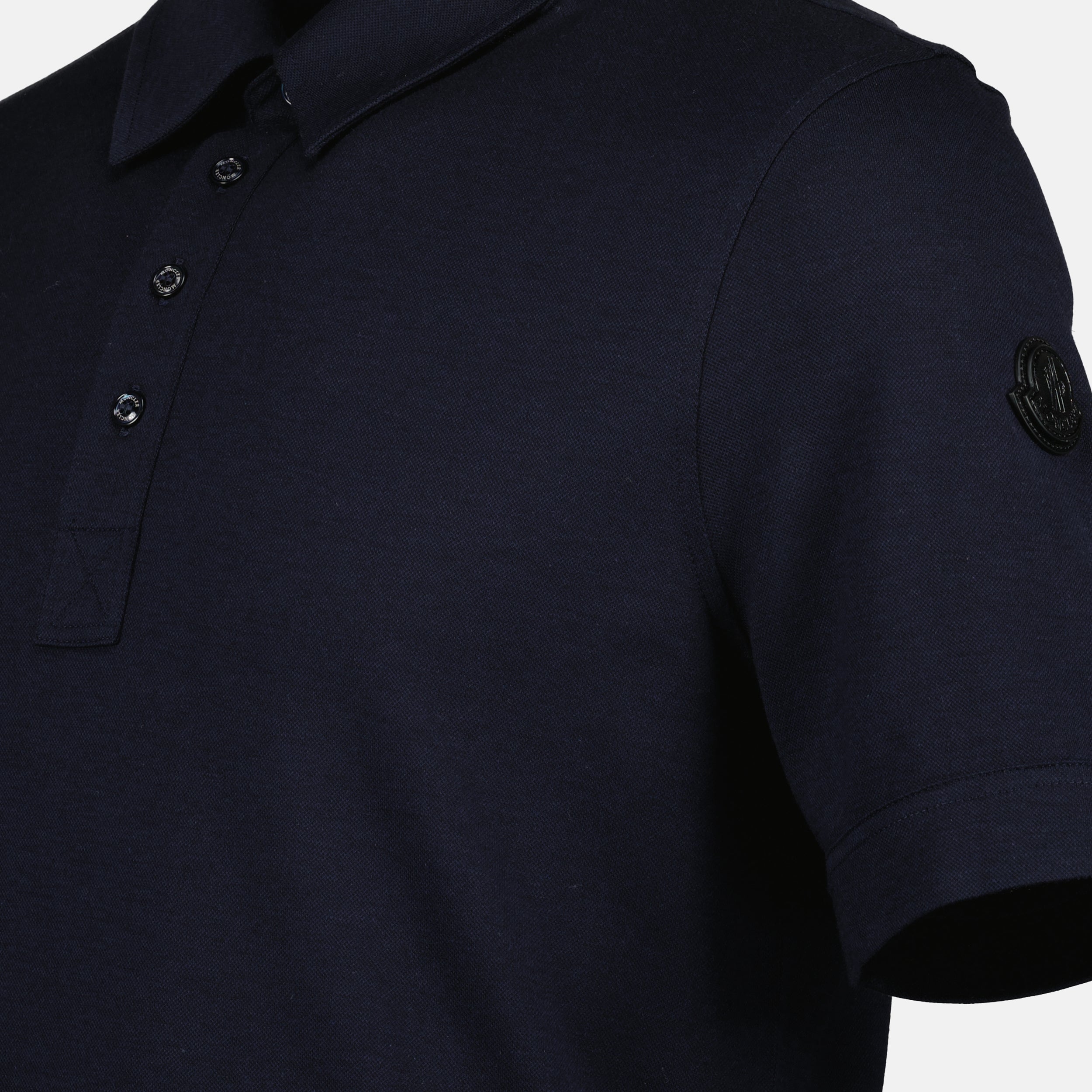 Polo shirts Logo Polo Moncler Dark blue Homme